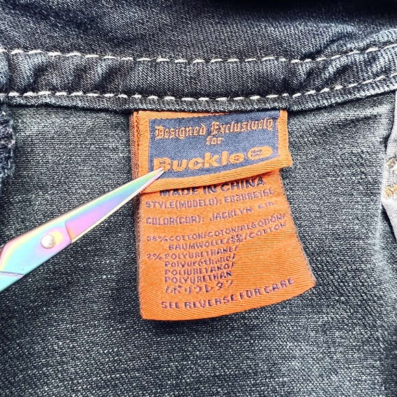 🚫SOLD!👖|•ROCK REVIVAL•| STUNNING Jacklyn Easy Boot Jeans Plus Size 36👖 - Picture 12 of 12